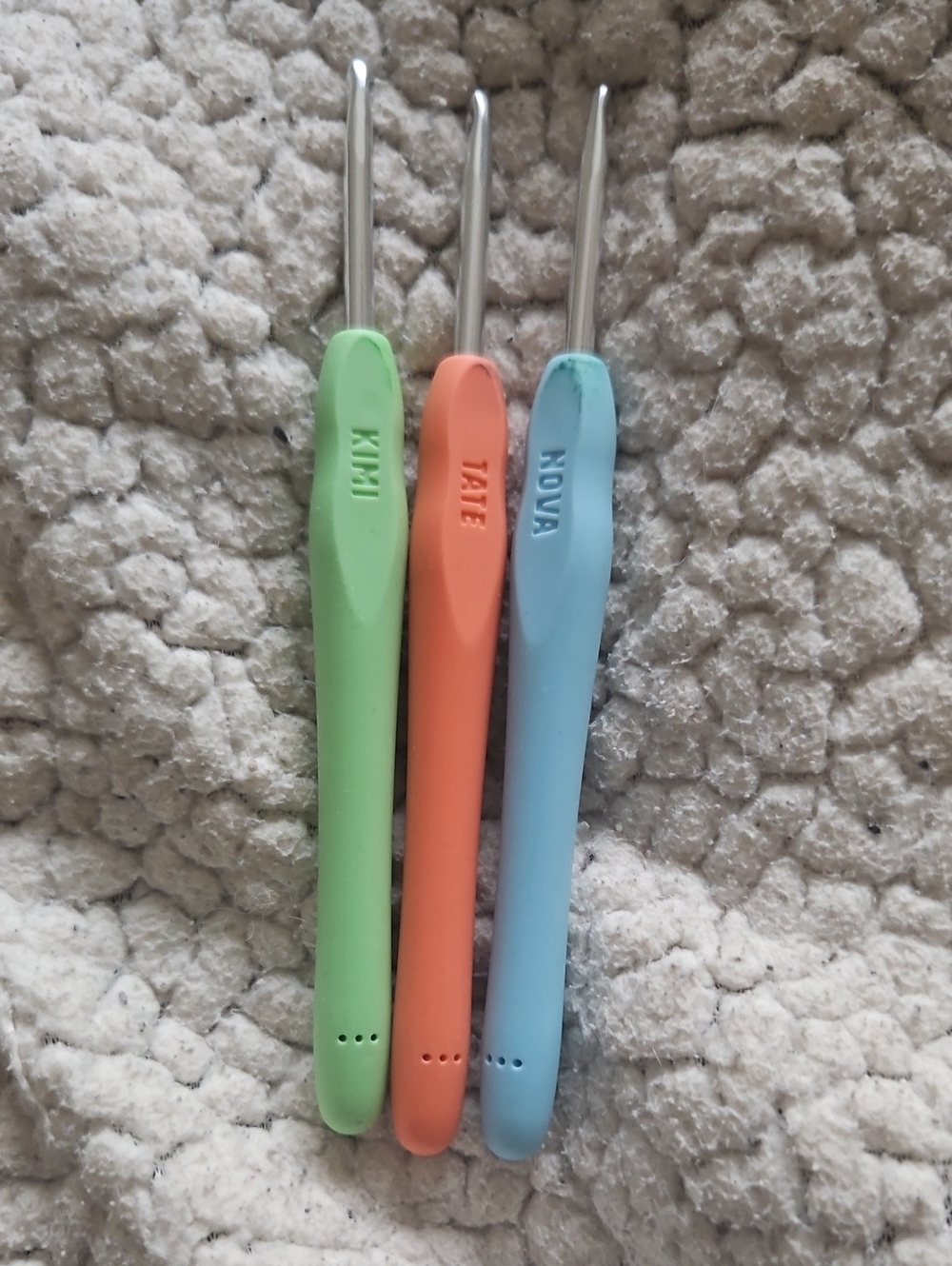 The Woobles - Nova, Tate, Kimi- 4mm Crochet Hook Set